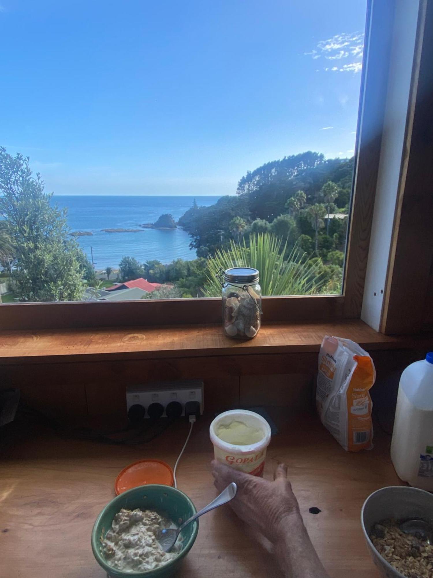 Kereru Cabin - Spectacular Seaviews, Rustic, Glamping Eco Adventure Palm Beach 外观 照片