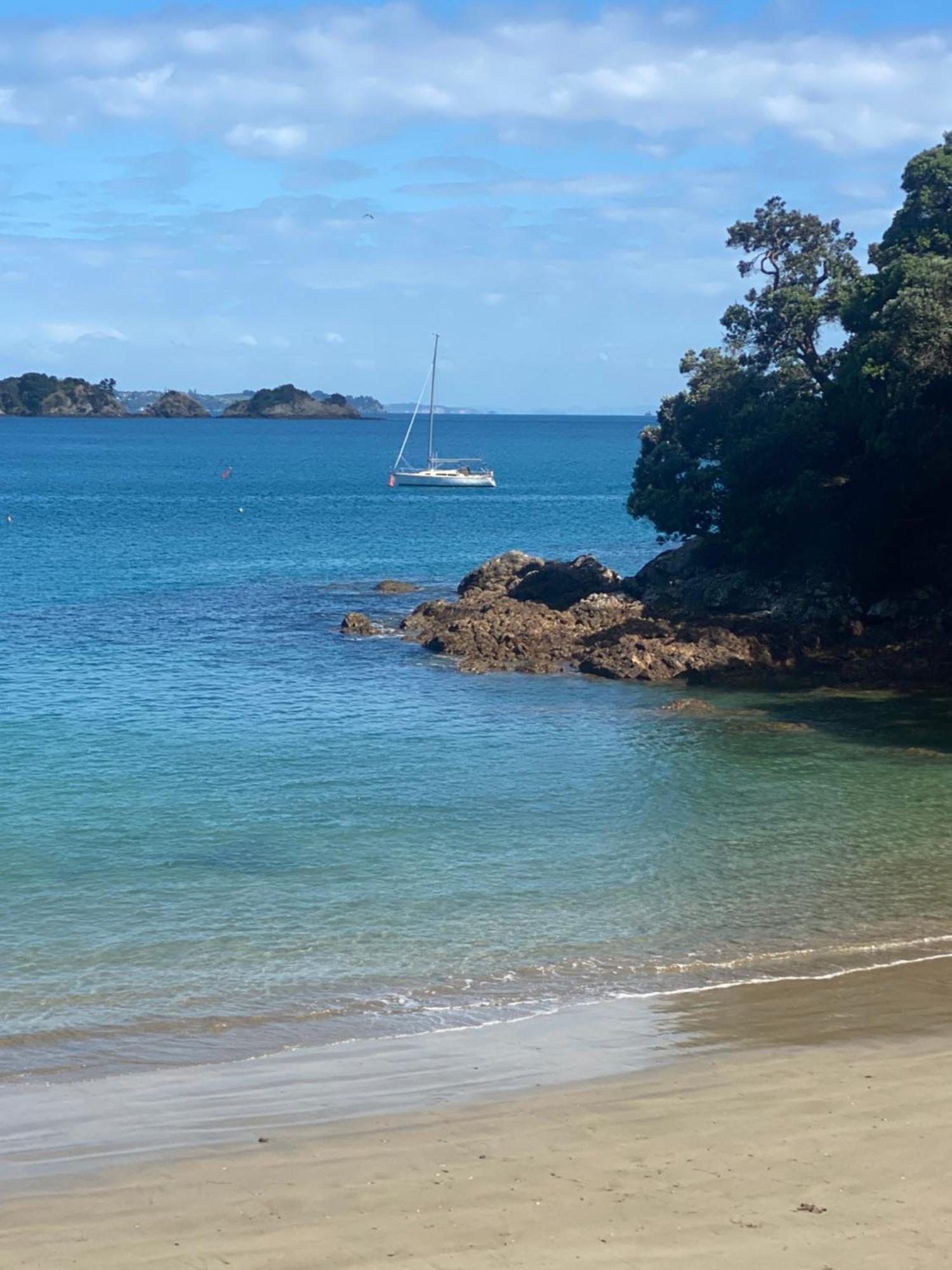 Kereru Cabin - Spectacular Seaviews, Rustic, Glamping Eco Adventure Palm Beach 外观 照片