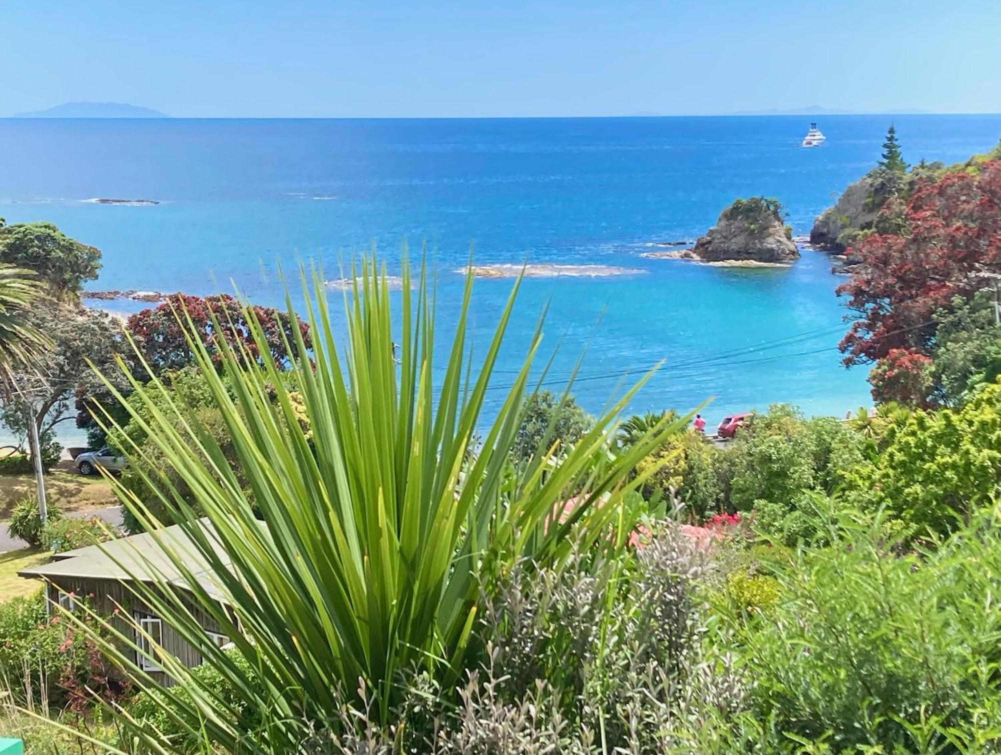 Kereru Cabin - Spectacular Seaviews, Rustic, Glamping Eco Adventure Palm Beach 外观 照片